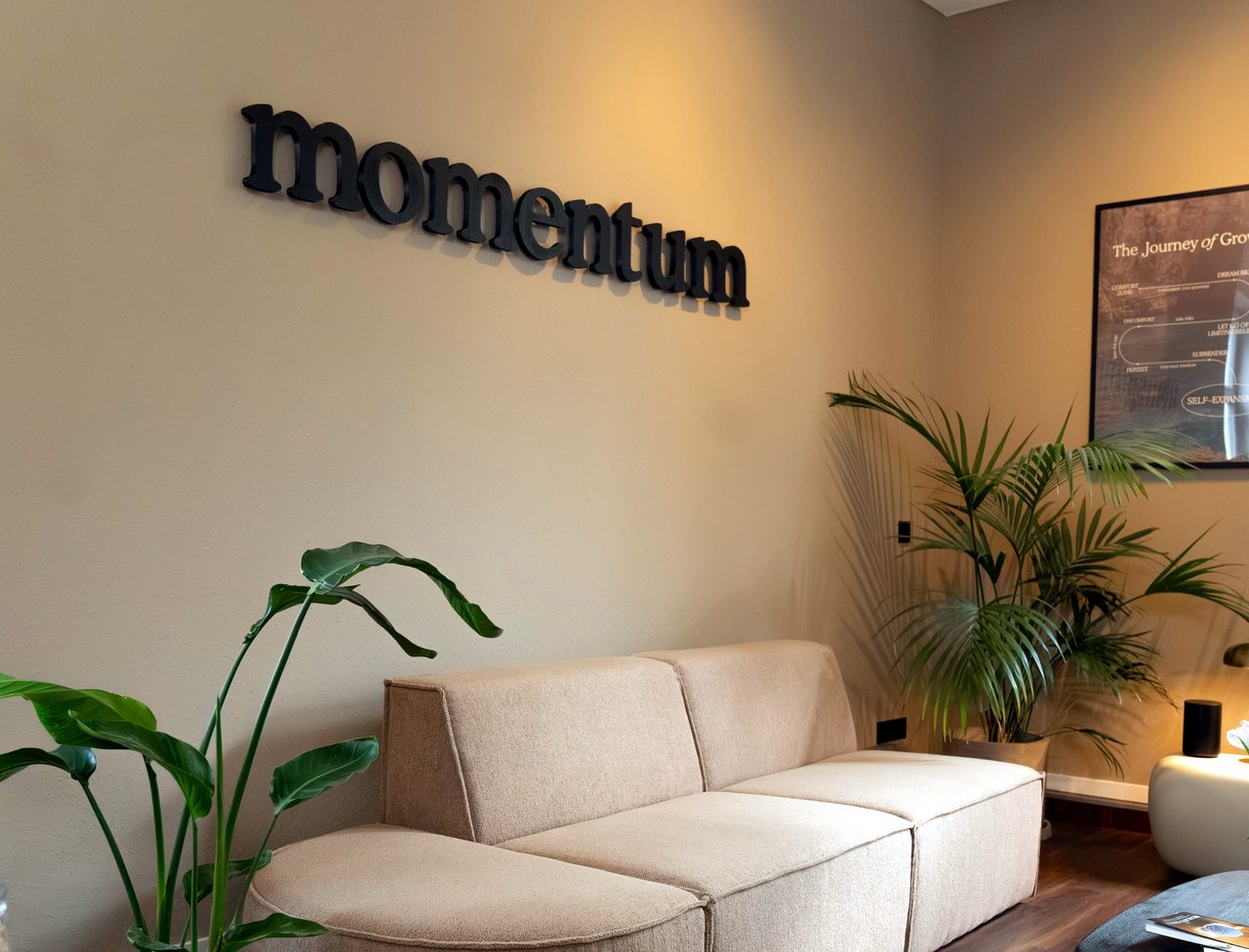 Wartebereich – Momentum Praxis