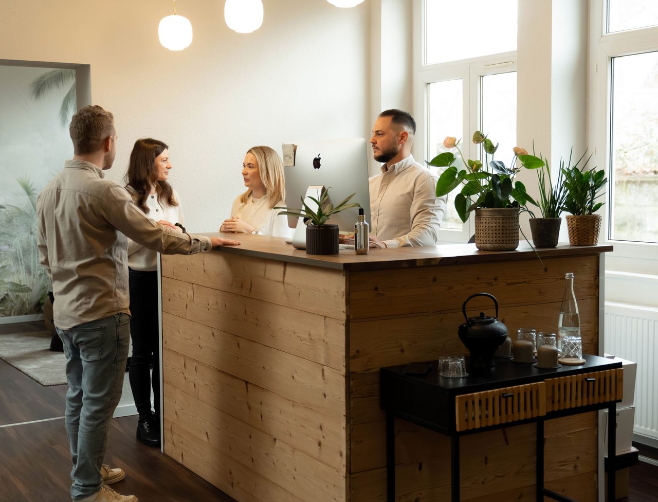 Empfang – Momentum Praxis