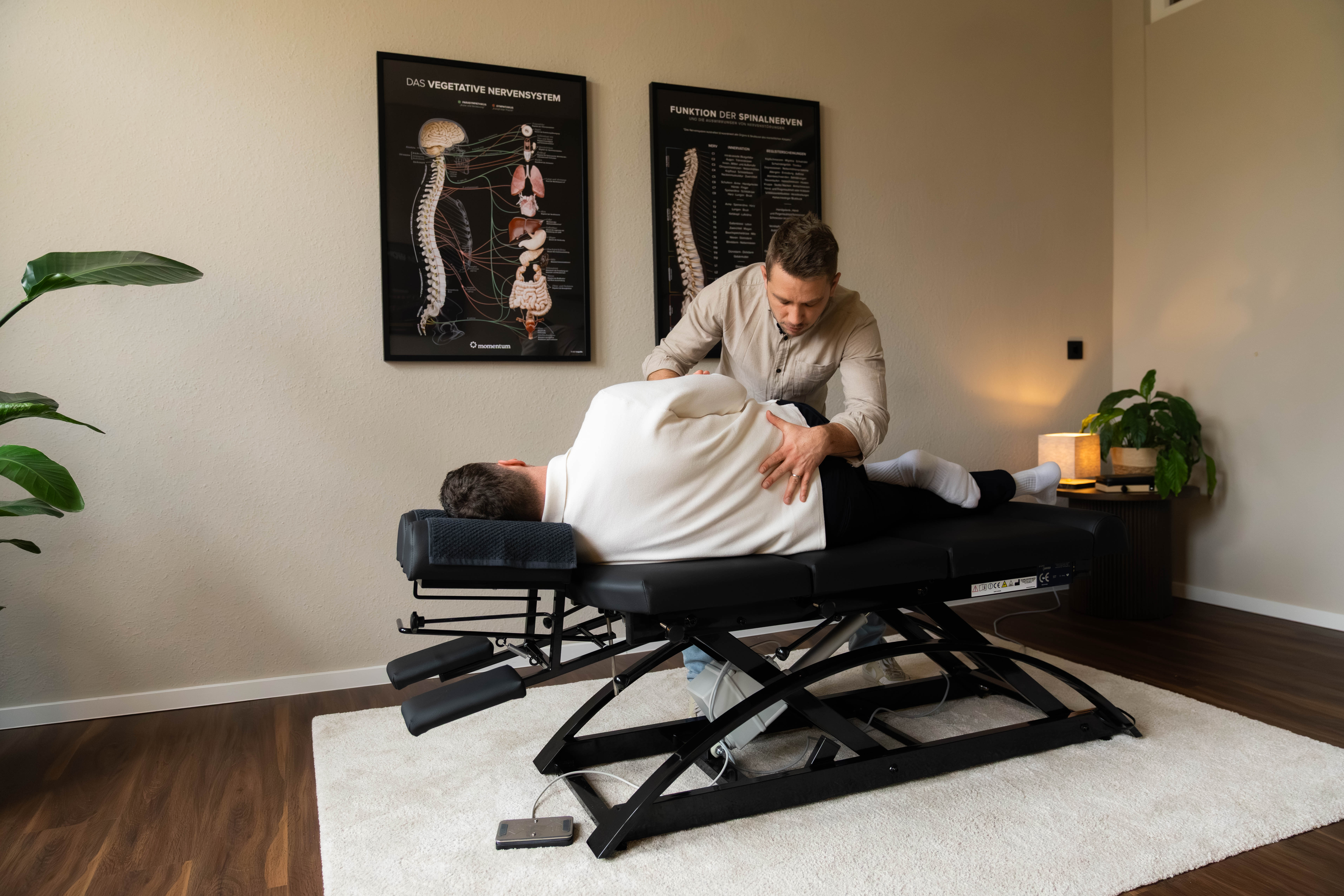 Chiropraktische Behandlung und individueller Careplan